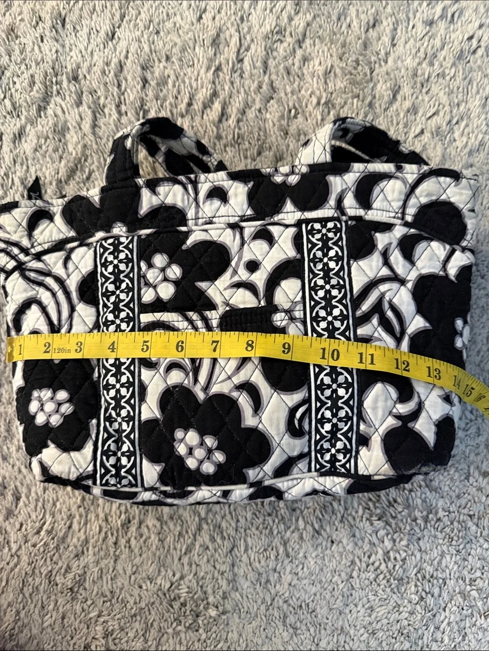 Vera Bradley Quilted Floral Tote with Wallet. Eclectic grandpa cozy tote wallet